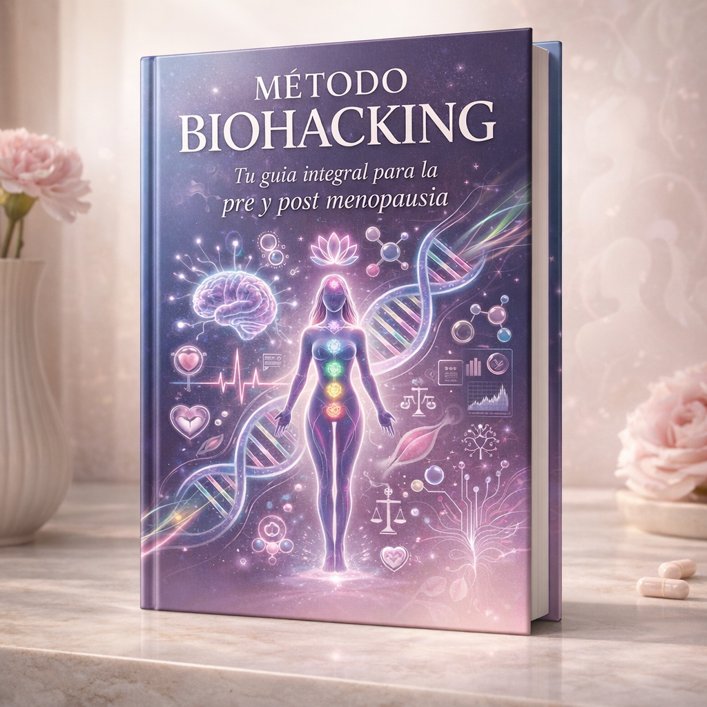 MÉTODO BIOHAKING-Guía Integral para la Pre y Post Menopausia + 8 BONUS De Regalo
